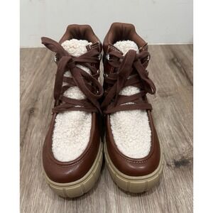 Womens Brown/ Kimber Boots Memory Foam Universal Thread Co. Size‎ 8 new